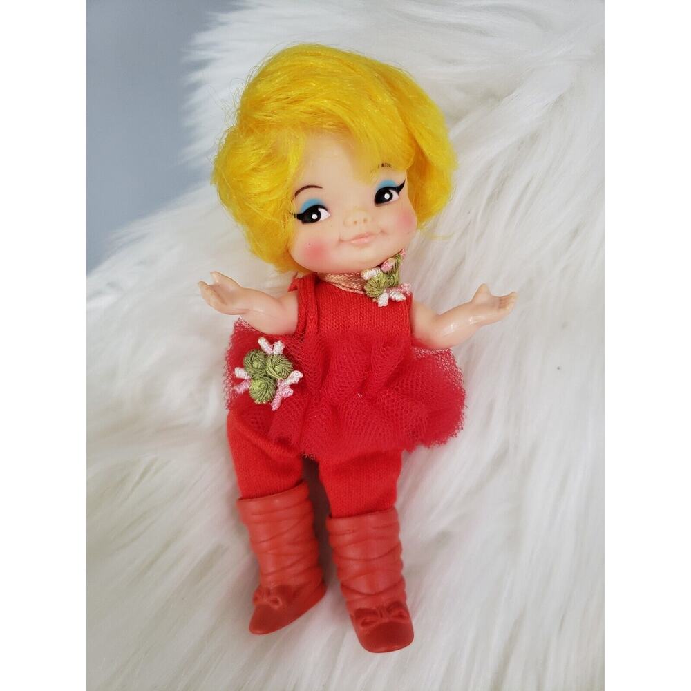 vintage‎ 1969 Remco Finger Ding Betty Ballerina doll